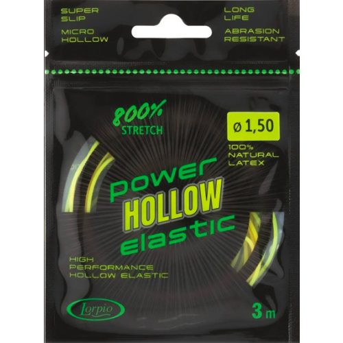 Lorpio Power Hollow Elastic csőgumi 1,50 mm 3m 