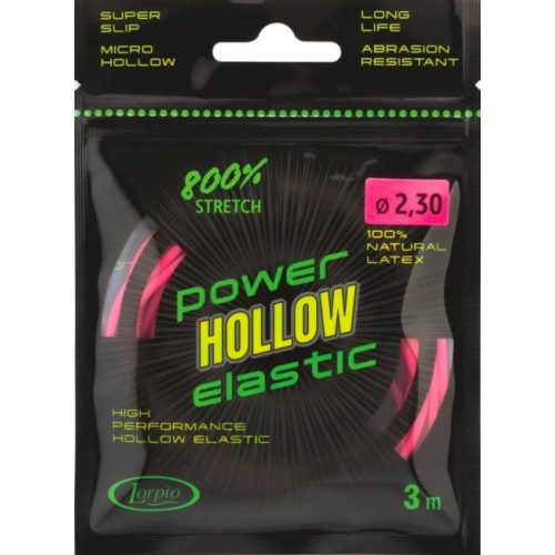 Lorpio Power Hollow Elastic csőgumi 2,3mm 3m