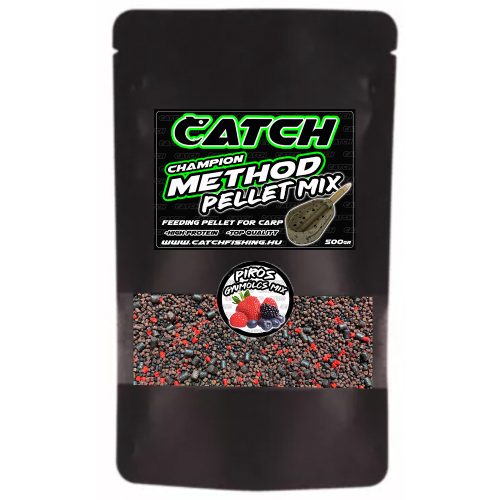  Catch Champion Method Pellet Mix 500gr Piros gyümölcs mix