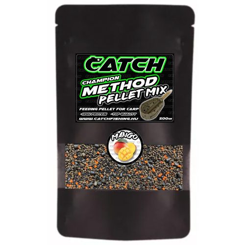 CATCH Champion Method Pellet Mix 500gr Mangó