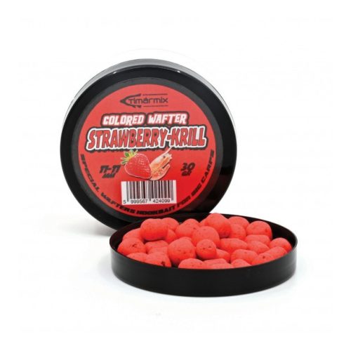 Timár Mix Colored Wafter 11-11mm Strawberry-Krill