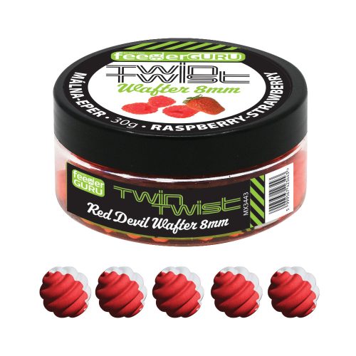  Timár Mix Feeder Guru Twin Twist 8mm Red Devil