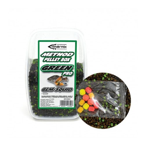 Timár Mix Pro Method Pellet box Green 